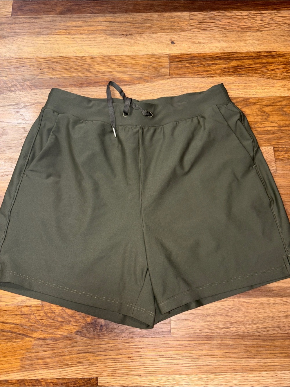 Old Navy Olive Green Drawstring Active Shorts